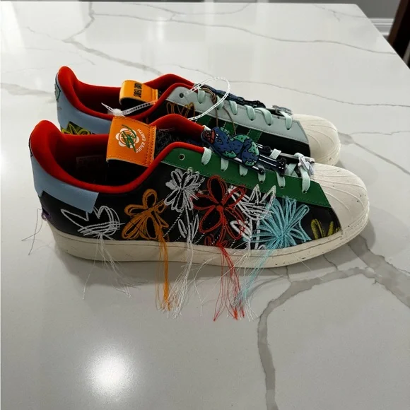adidas | Shoes | Adidas Superstar X Sean Wotherspoon Super Earth Mens Shoes  Size 1 Gx3823 | Poshmark